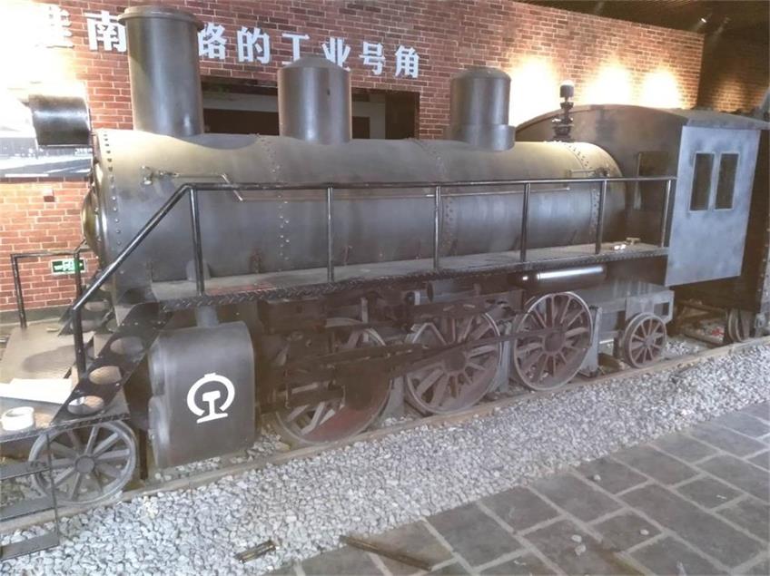 新乡蒸汽火车模型